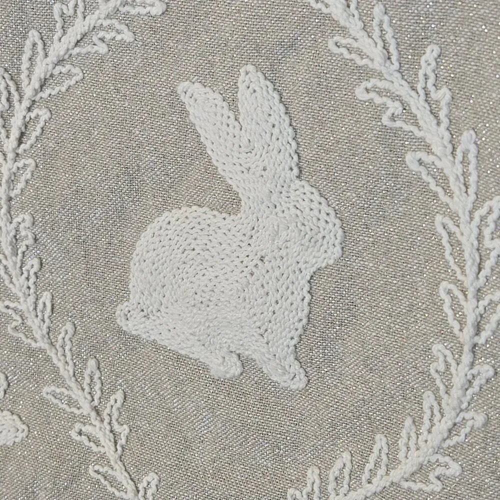 Decor shimmery embroidered